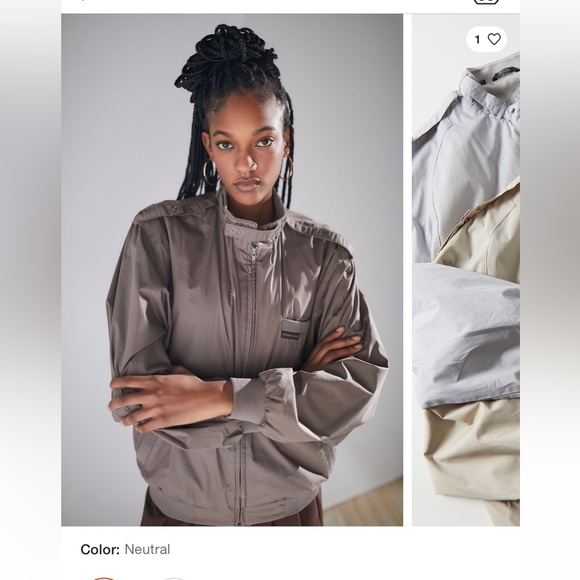 Members only vintage jacket fits like medium/large from urban outfitters - Picture 8 of 11